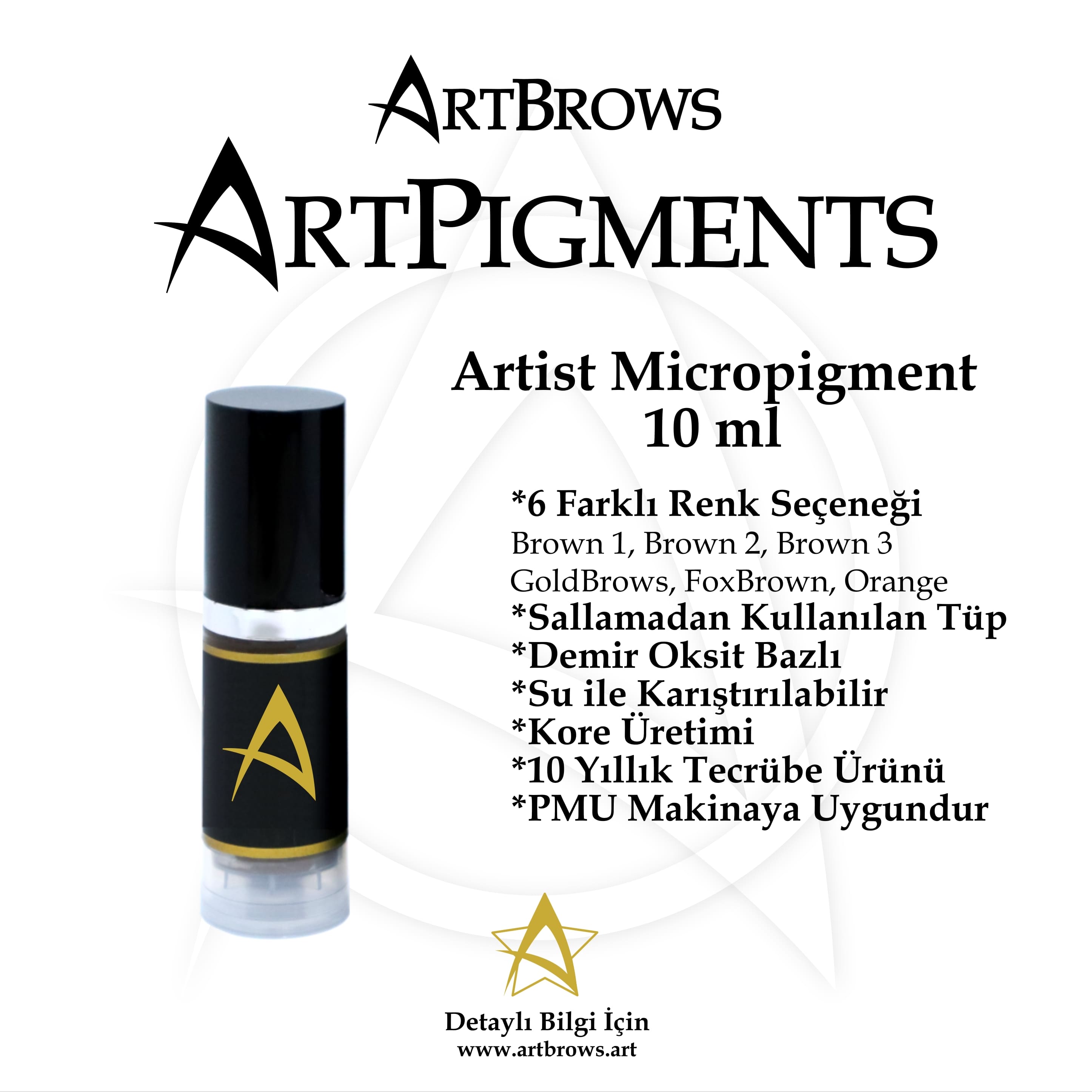 artbrows pigmentler